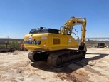Back of used Komatsu